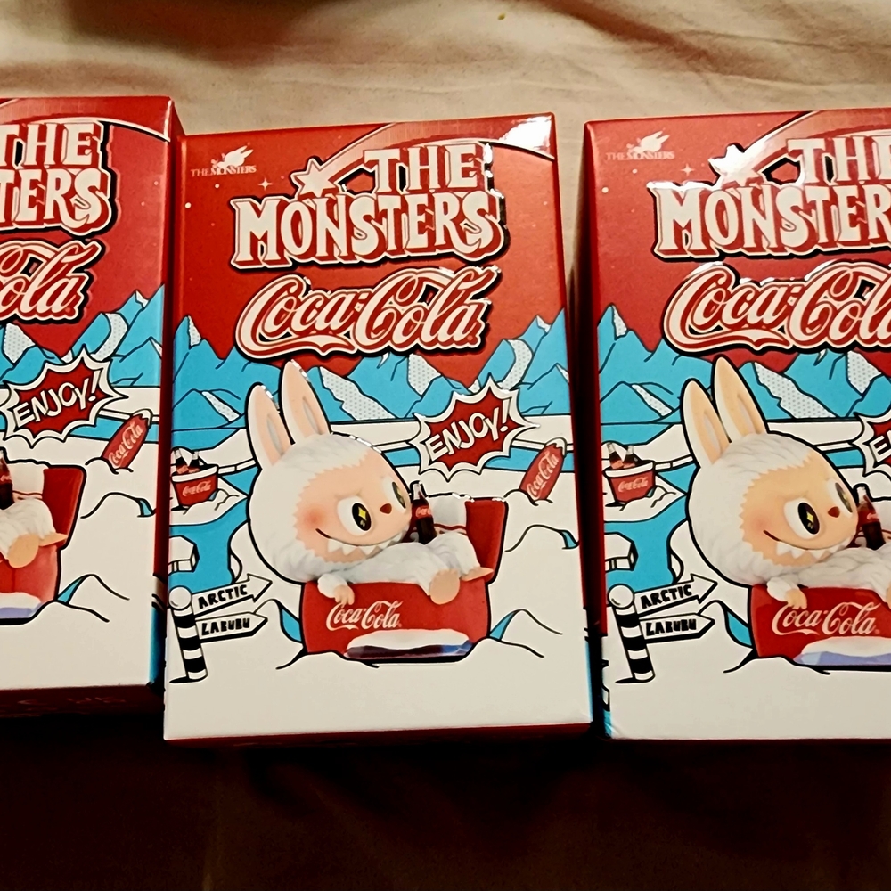 The Monsters X Coca - Cola Labubu